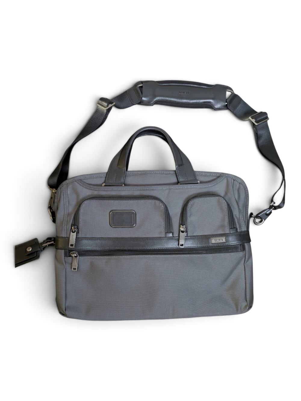 TUMI Anthracite T-Pass Medium Screen Laptop Slim Brief 26516PW2